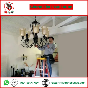 Chandelier Installation
