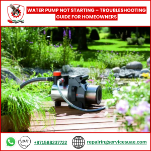 Water Pump Not Starting – Troubleshooting Guide for Homeowners