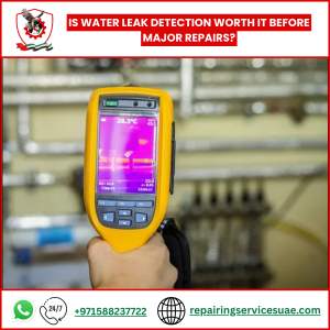 Is Water Leak Detection Worth It Before Major Repairs?