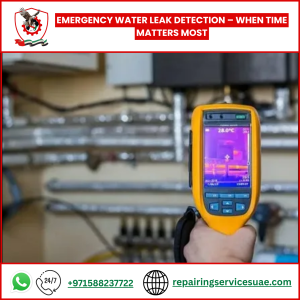 Emergency Water Leak Detection – When Time Matters Most