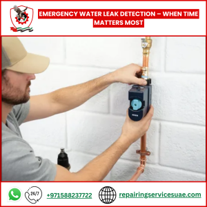 Emergency Water Leak Detection – When Time Matters Most