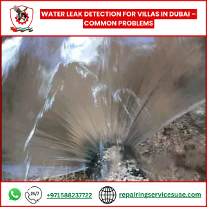 Water Leak Detection for Villas in Dubai – Common Problems