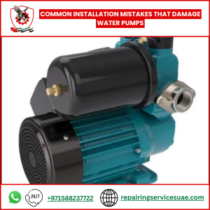 Common Installation Mistakes That Damage Water Pumps