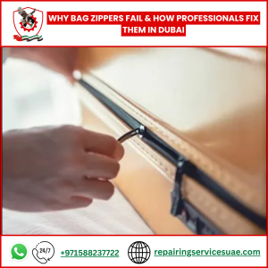 Why Bag Zippers Fail & How Professionals Fix Them in Dubai