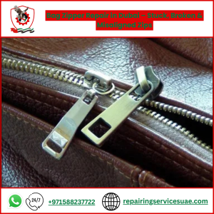 Bag Zipper Repair in Dubai – Stuck, Broken & Misaligned Zips