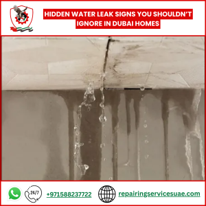 Hidden Water Leak Signs You Shouldn’t Ignore in Dubai Homes