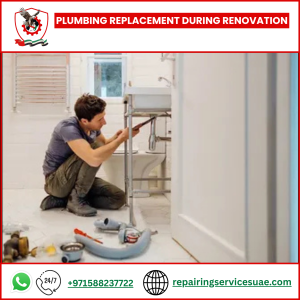 Plumbing replacement during renovation