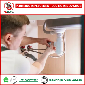 Plumbing replacement during renovation