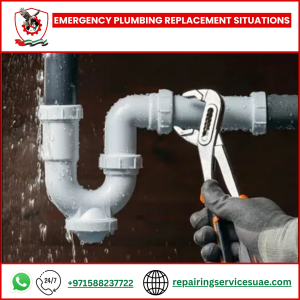 Emergency plumbing replacement situations