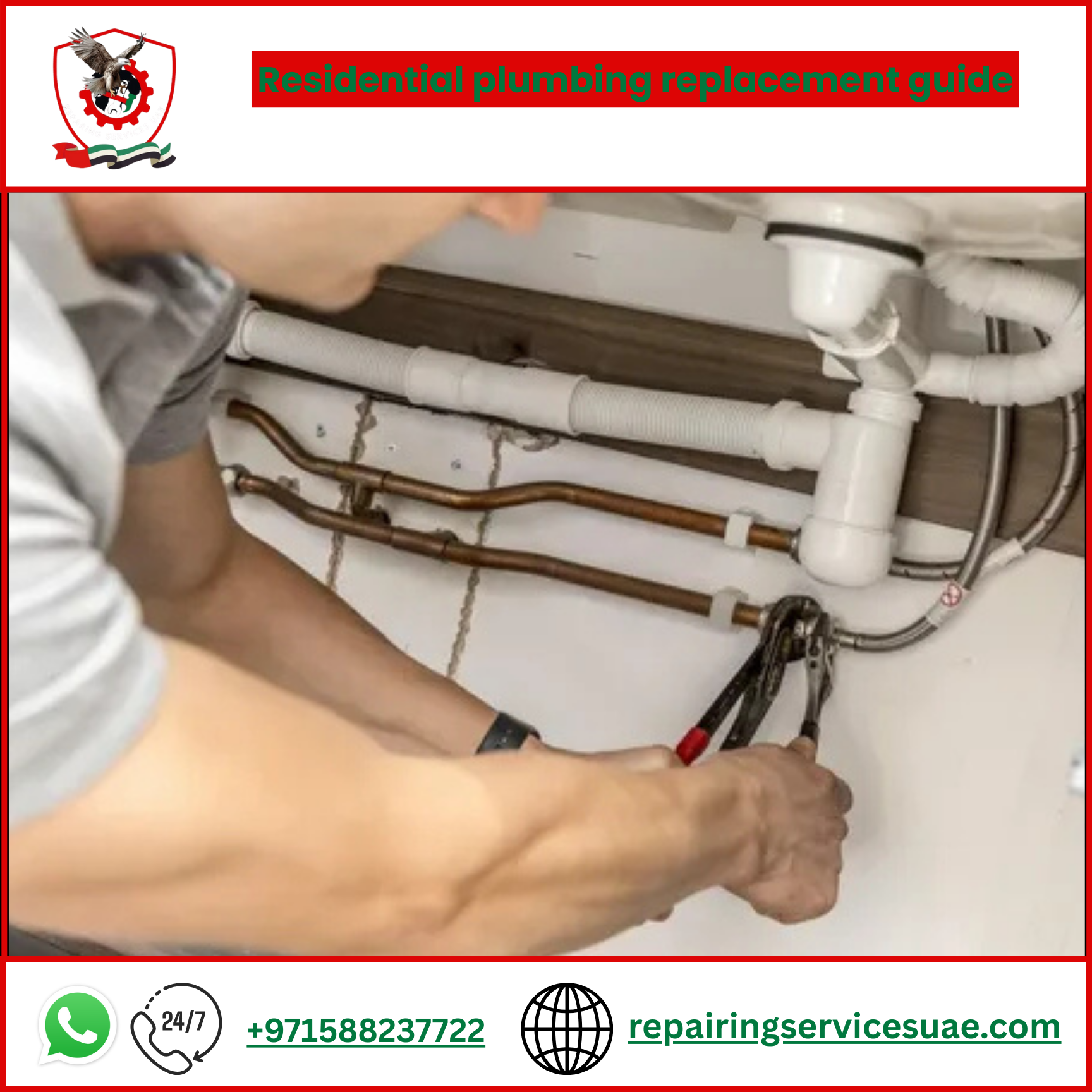 Residential plumbing replacement guide