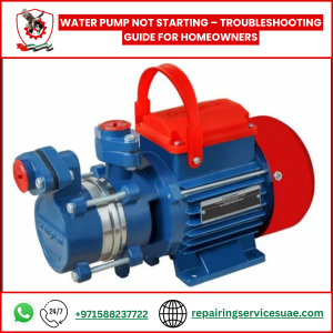 Water Pump Not Starting – Troubleshooting Guide for Homeowners