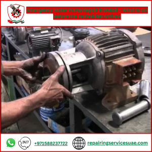 Emergency Water Pump Repair in Dubai – What to Do Before the Technician Arrives