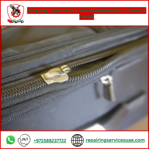 Why Bag Zippers Fail & How Professionals Fix Them in Dubai