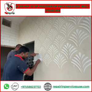 Step-by-Step Process of Professional Wall Painting