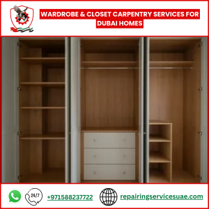 Wardrobe & Closet Carpentry Services for Dubai Homes