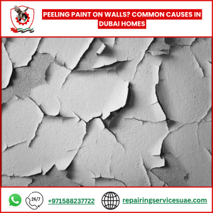 Peeling Paint on Walls? Common Causes in Dubai Homes
