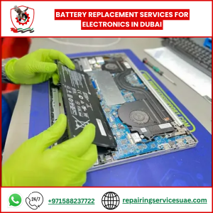 Battery Replacement Services for Electronics in Dubai