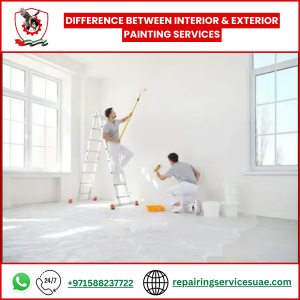 Difference Between Interior & Exterior Painting Services