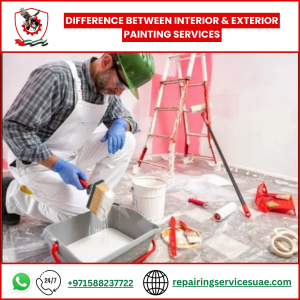 Difference Between Interior & Exterior Painting Services