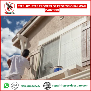 Step-by-Step Process of Professional Wall Painting