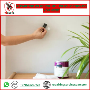 Repainting vs Touch-Up – Which Option Do You Need?