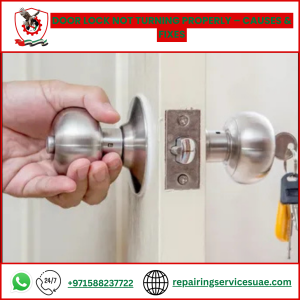 Door Lock Not Turning Properly – Causes & Fixes