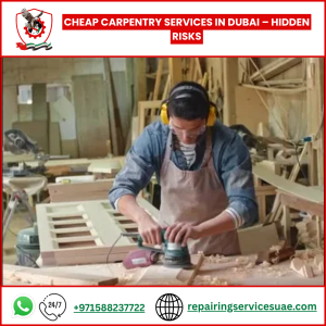 Cheap Carpentry Services in Dubai – Hidden Risks