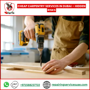 Cheap Carpentry Services in Dubai – Hidden Risks