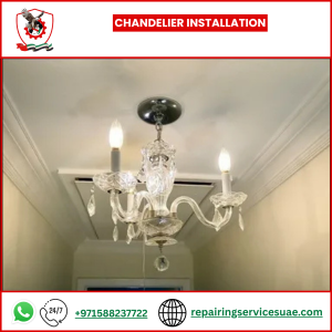 Chandelier Installation