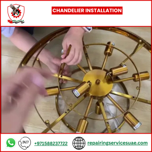 Chandelier Installation