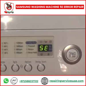 Samsung Washing Machine 5E Error Repair
