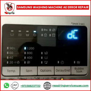 Samsung Washing Machine AE Error Repair