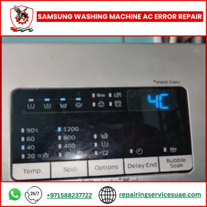 Samsung Washing Machine AC Error Repair