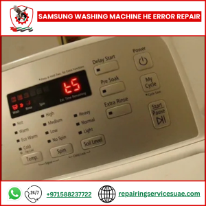 Samsung Washing Machine HE Error Repair