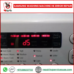 Samsung Washing Machine HE Error Repair