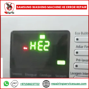 Samsung Washing Machine HE Error Repair