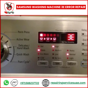 Samsung Washing Machine 3E Error Repair