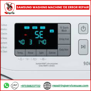 Samsung Washing Machine 13E Error Repair