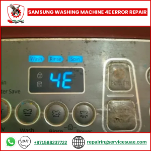 Samsung Washing Machine 4E Error Repair