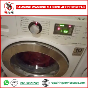 Samsung Washing Machine 4E Error Repair