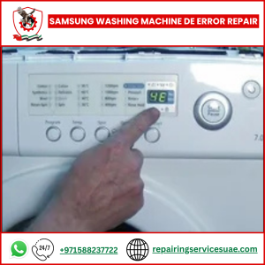 Samsung Washing Machine DE Error Repair