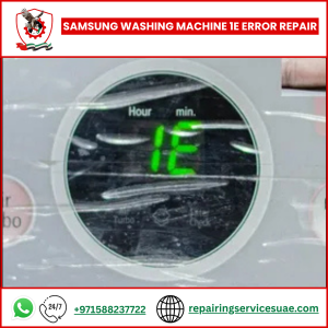 Samsung Washing Machine 1E Error Repair