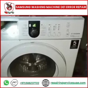 Samsung Washing Machine dE1 Error Repair