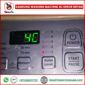 Samsung Washing Machine 4C Error Repair