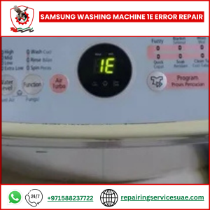 Samsung Washing Machine 1E Error Repair