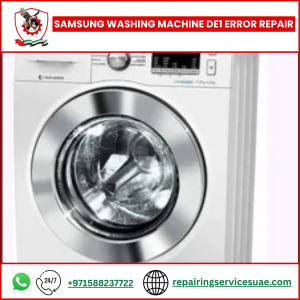 Samsung Washing Machine dE1 Error Repair