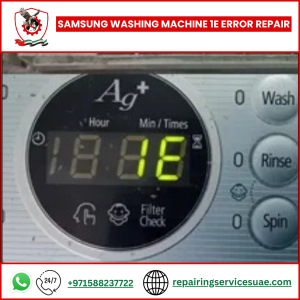 Samsung Washing Machine 1E Error Repair