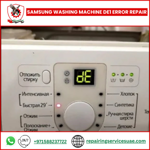 Samsung Washing Machine dE1 Error Repair