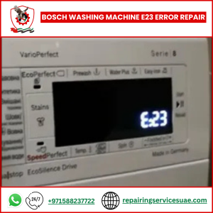 Bosch Washing Machine E23 Error Repair