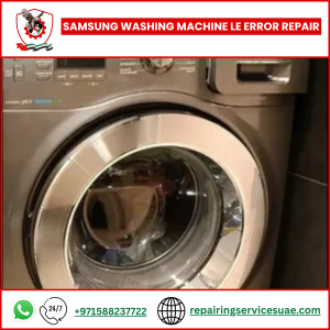 Samsung Washing Machine LE Error Repair